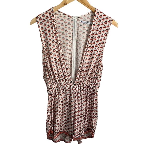 Faithfull the Brand Pants - Faithfull the Brand white Sands Romper size S